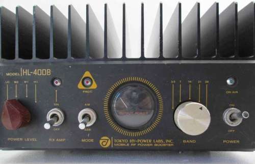 Tokyo HY-Power Labs Broad Band Linear Amplifier Model HL-400B