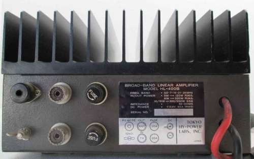 Tokyo HY-Power Labs Broad Band Linear Amplifier Model HL-400B