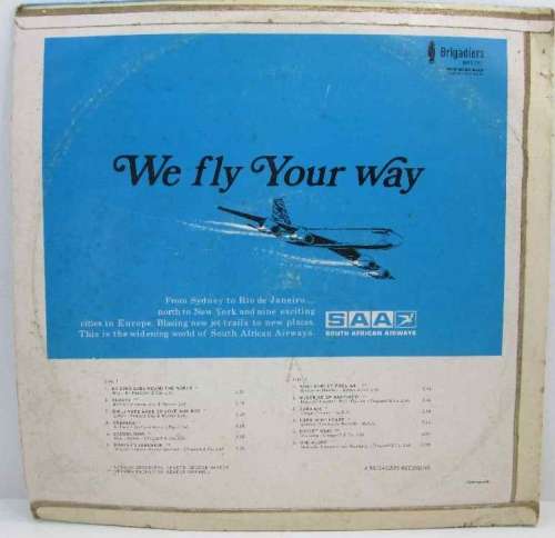 Ge Korsten Takes The Air With SAA, 1969 - Brigadiers, BRS 250