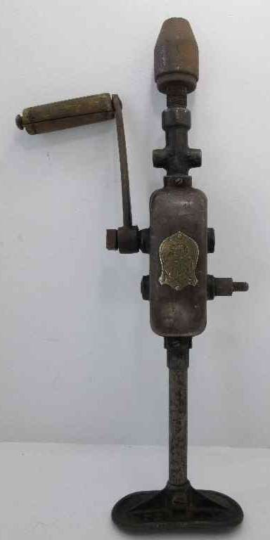 Vintage Ixion Made In Germany Hand Drill - Length 45cm
