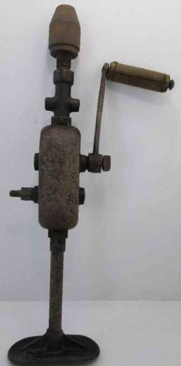Vintage Ixion Made In Germany Hand Drill - Length 45cm