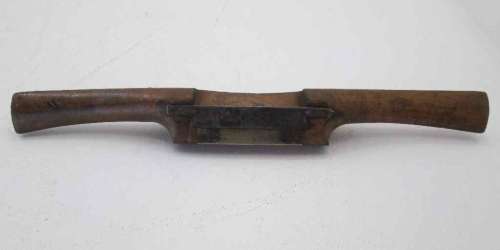 Beautiful Old Wood Plane, Sharp Blade And Brass Details - Length 29cm
