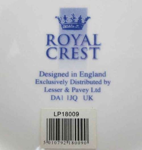Commemorative Royal Wedding Of Prince William And Catherine Middleton Plate + Box - Royal Crest