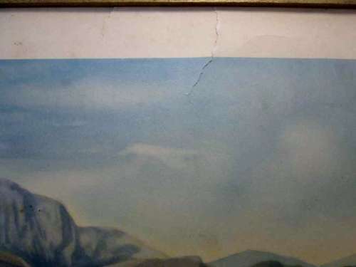 Die Moord Op Piet Retief Print, Con Burton - Framed - 63cm/83cm