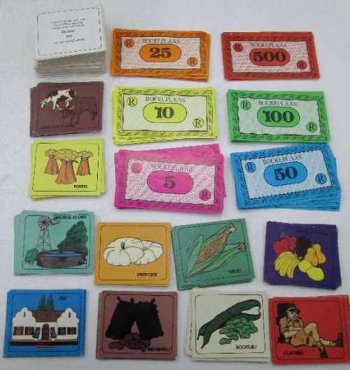 Vintage Boereplaas Board Game
