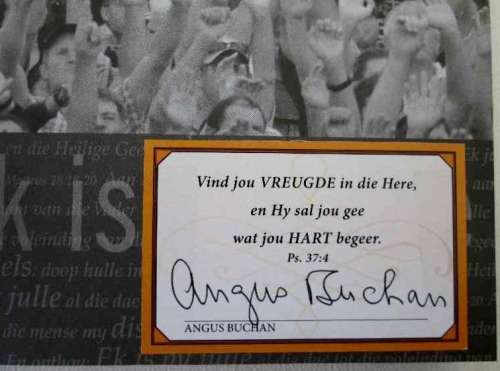 Die Mighty Men Verhaal - Angus Buchan - Christelike Uitgewersmaatskappy, 2012 (Signed + As New!)