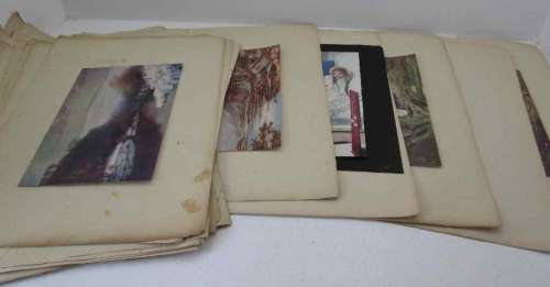 42X Famous Painting Art Prints - Average Print Size 24cm/18cm