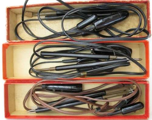 1950's Bakelite Vintage Birtcher Corporation Hyfrecator + 3X Bi-Active Coagulation Sets