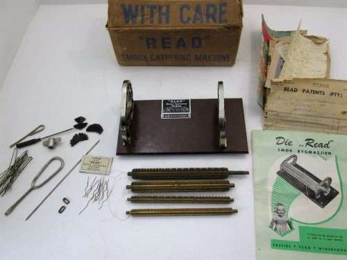 Read Smock Gathering Machine, Made In South Africa