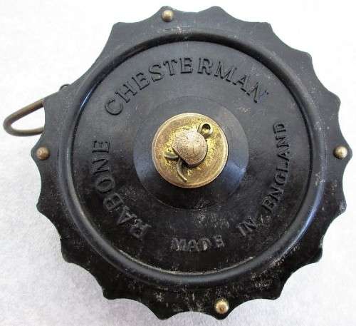 Rabone Chesterman 8M Vintage Bakelite & Brass Tape Measure