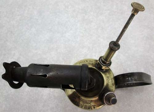 Original Max Sievert Stockholm Sweden Brass Blow Torch/Lamp Type 530, 1/2 Pint - Height 15cm