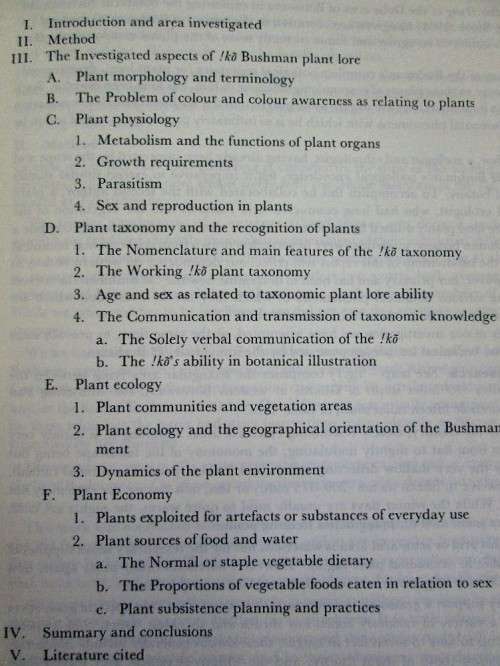The Ethnobiology Of The !ko Bushmen, Occasional Paper 1 - HJ Heinz, B Maguire - Botswana Society