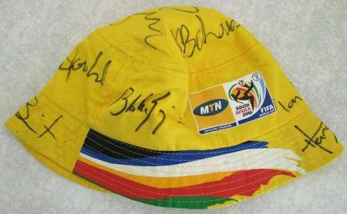 South Africa 2010 FIFA World Cup Autographed Hat