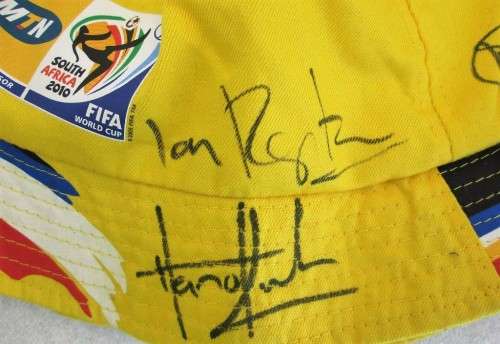 South Africa 2010 FIFA World Cup Autographed Hat