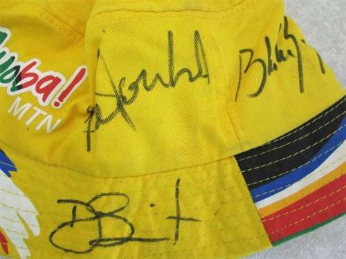 South Africa 2010 FIFA World Cup Autographed Hat
