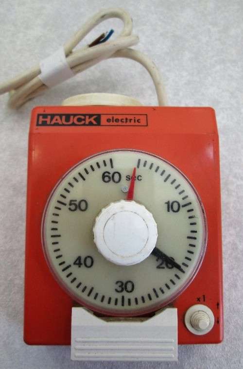 Vintage HAUCK Electric Timer