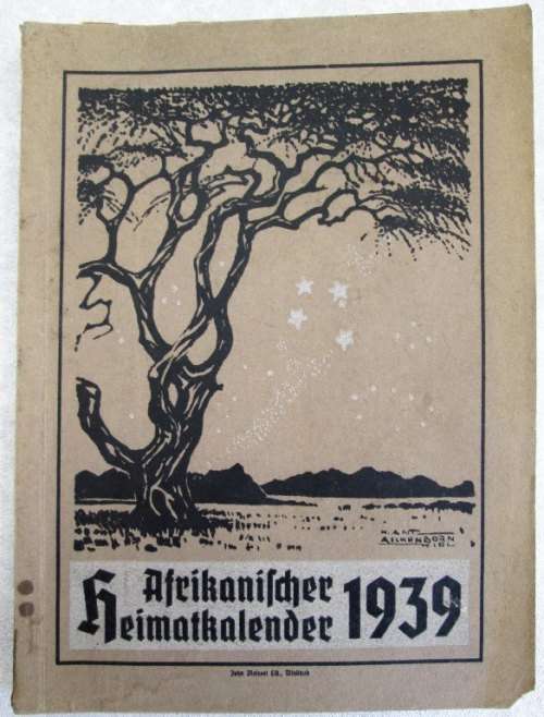 Afrikanischer Heimatkalender - 1939