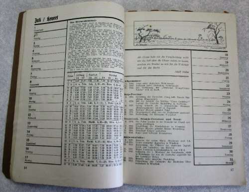 Afrikanischer Heimatkalender - 1939