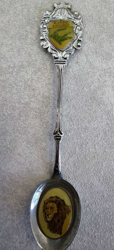 Rundu Kavango (Namibia) Souvenir Teaspoon