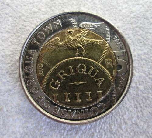 Griqua Town 1815 - 2015 Commemorative R5 Coin