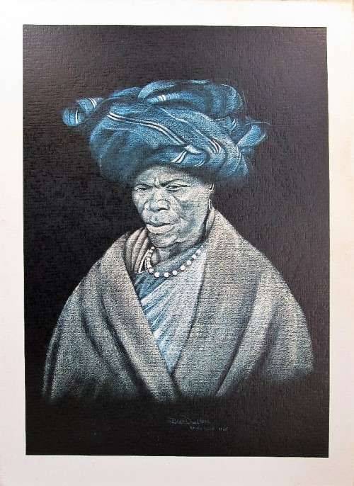 Beautiful Print On Board - 50cm/36,5cm
