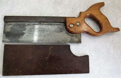 Vintage Spear & Jackson No 788 Vanderbijl Park Saw + Wood Sheath - 34cm/9cm