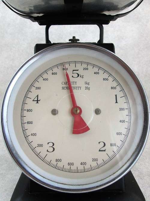 Stunning Vintage Kitchen Scale - Superb Condition - 25cm/21cm/16,5cm