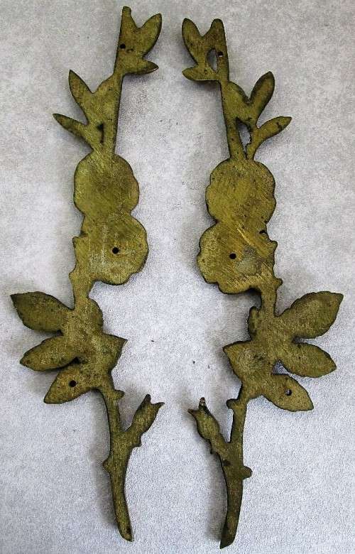 Beautiful Vintage Brass Furniture Decor - 34cm/9,5cm