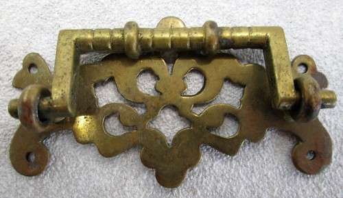 Vintage Brass Furniture Handle - 6,5cm/3,5cm