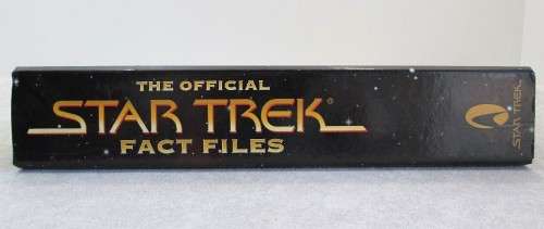 The Official Star Trek Fact Files File (Section 1 - Section 7)