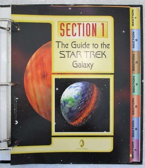 The Official Star Trek Fact Files File (Section 1 - Section 7)