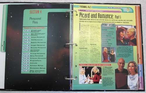 The Official Star Trek Fact Files File (Section 1 - Section 7)