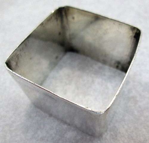 Birmingham 1936, British Silver Hallmarked Serviette Ring - Engraved "Jona" - Weight 28g