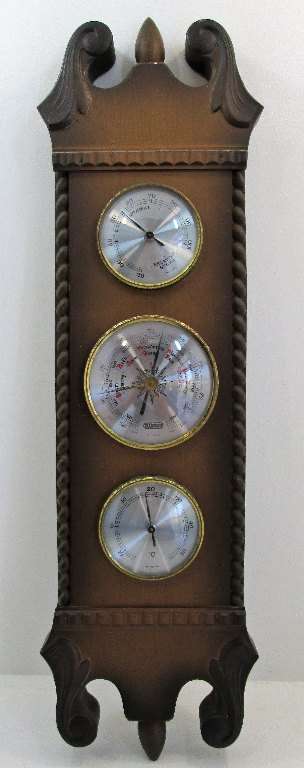 Fantastic Vintage Elweco, West Germany Barometer - English/Afrikaans! - 51cm/13cm/4cm