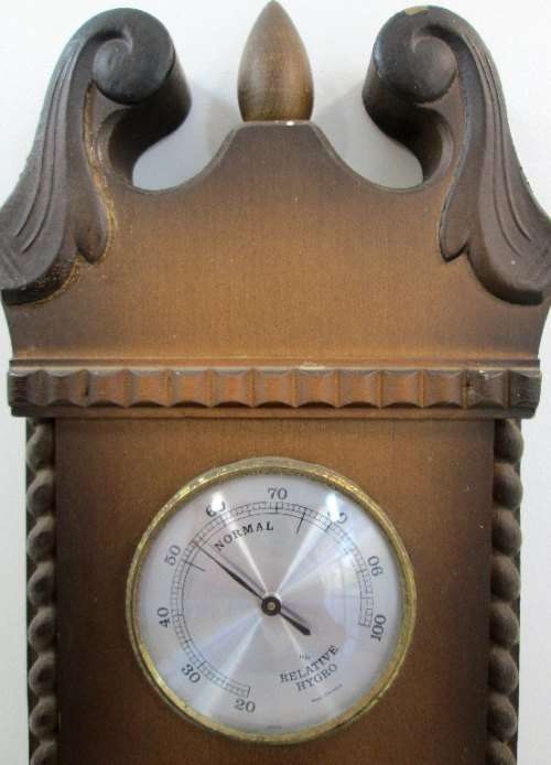 Fantastic Vintage Elweco, West Germany Barometer - English/Afrikaans! - 51cm/13cm/4cm
