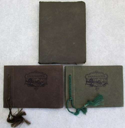3X Stunning UNUSED Antique Photo Albums!!!