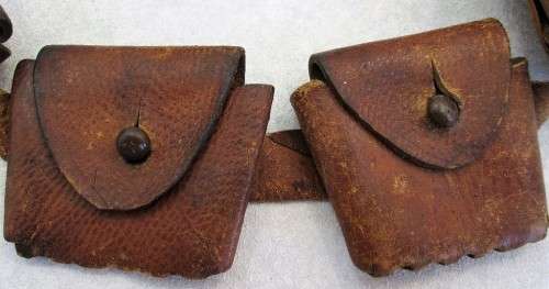 Great Find! Anglo-Boer War Belt/Bandolier - Waist Circumference 88cm; Pouch Size 7,5cm/7cm