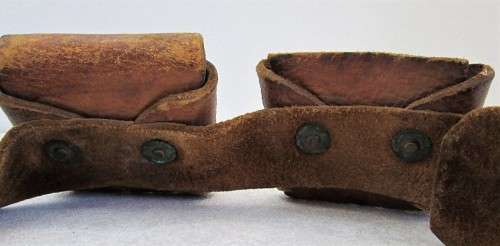 Great Find! Anglo-Boer War Belt/Bandolier - Waist Circumference 88cm; Pouch Size 7,5cm/7cm