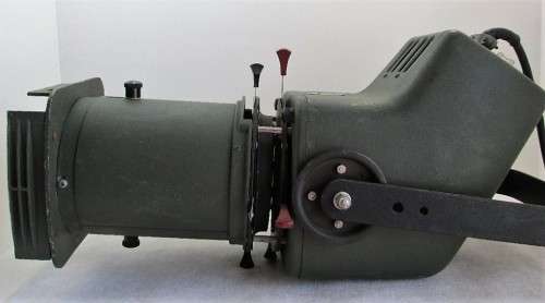 WOW WOW WOW Decorator's Item!!! Vintage Strand Electric Stage Light, Working! - 78cm/30cm/24cm