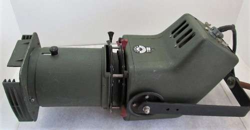 WOW WOW WOW Decorator's Item!!! Vintage Strand Electric Stage Light, Working! - 78cm/30cm/24cm