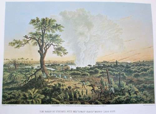 The Victoria Falls - Zambezi River - Full Set Thomas Bainbridge Lithographs, Books Of Zimbabwe, 1994