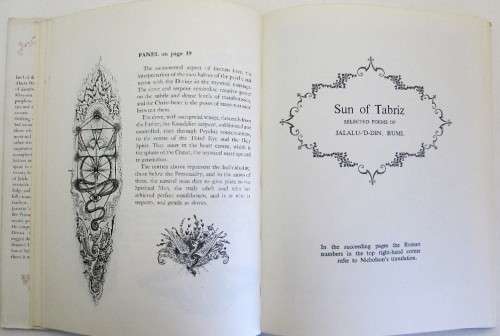 Sun of Tabriz: A Lyrical Introduction to Higher Metaphysics JALALUDDIN, RUMI (Signed! Colin Garbett)