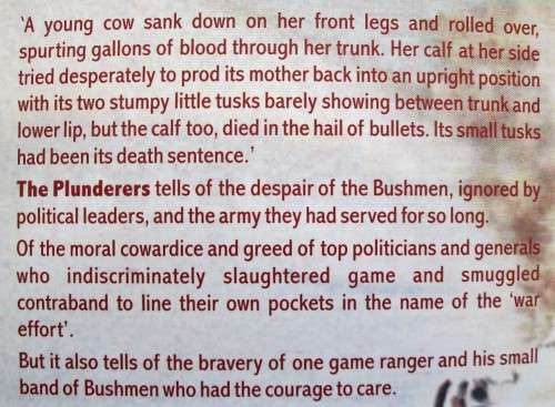 The Plunderers - Jan Breytenbach - Covos Day, 2001