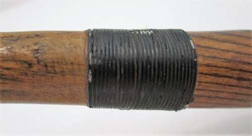 RARE!!! VINTAGE ALL WOOD BRONTY CHARGER PUTTER - BRASS BASE GOLF CLUB