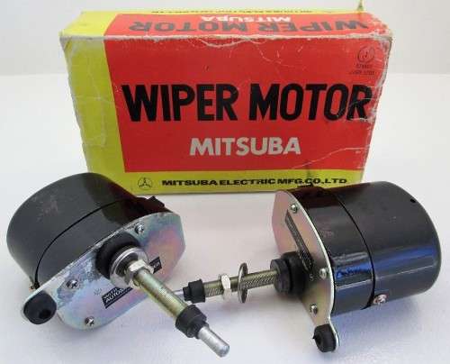 2X Mitsuba Wiper Motors
