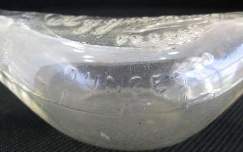 Antique Miniature Hygienic Feeder Glass Baby Bottle - 12,5cm/5,5cm/5,5cm - Perfect Condition!