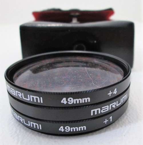 3X Marumi 49mm Filters - +1; +2; +4