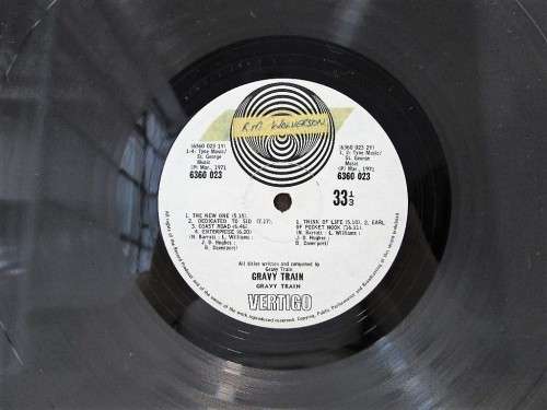 RARE!!! Gravy Train - Vertigo, 1971 - 6360 023