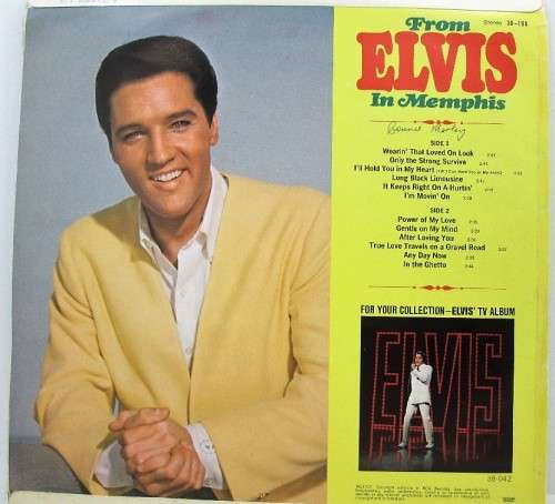 From Elvis In Memphis - RCA Victor, 1969 - 38-042