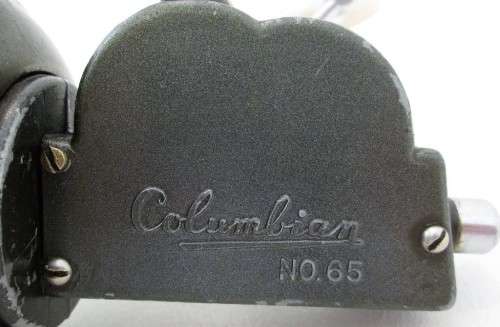 Vintage Columbian No.65 Fishing Reel